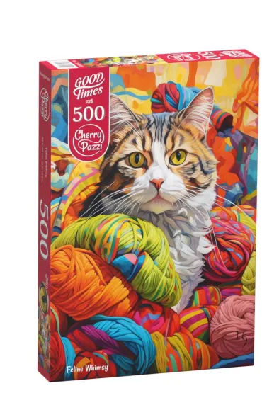 Puzzle 500 el. Feline Whimsy CherryPazzi