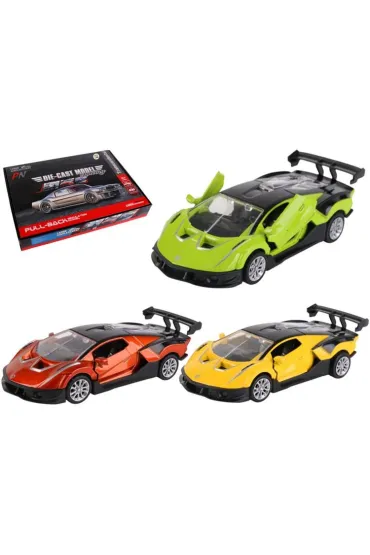 Samoch�d metalowy 1:32 nap�d Super Sport No.3 mix Pro Kids