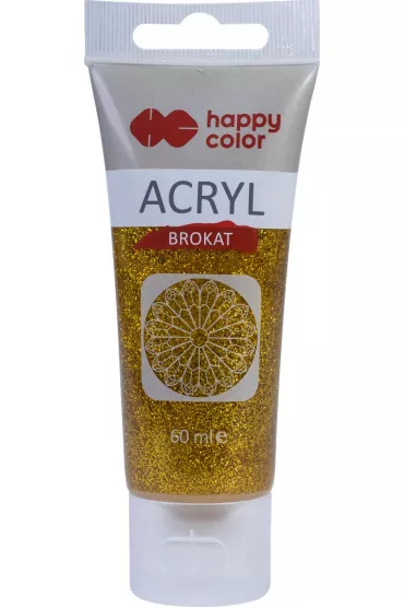 Happy Color Farba brokat akrylowy 60 ml