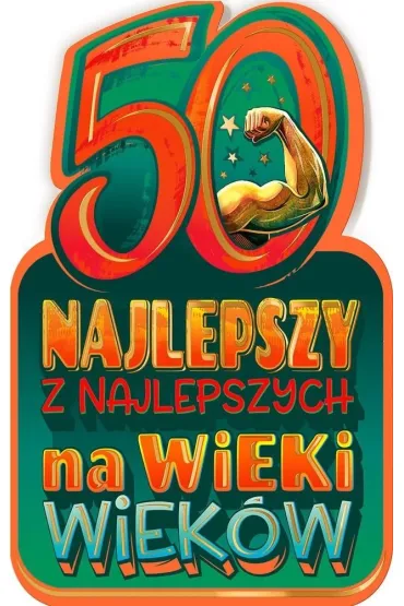 AbCard Kartka okoliczno�ciowa Urodziny 50