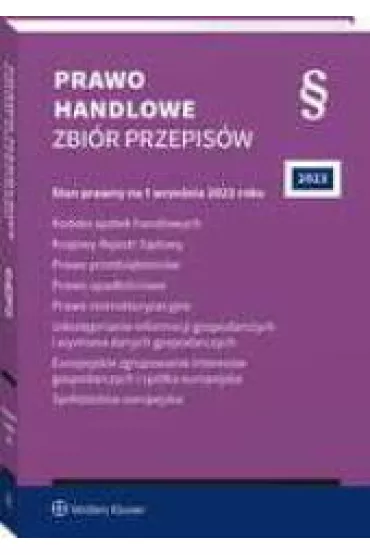 Prawo handlowe. Zbi�r przepis�w