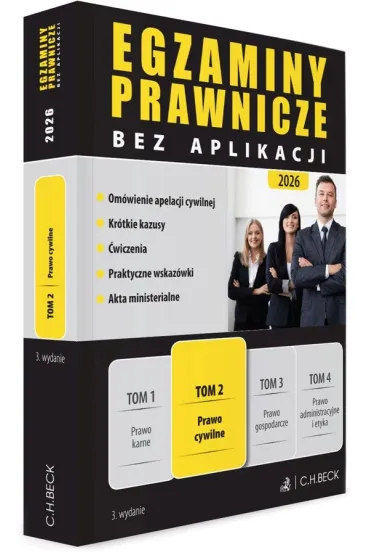 Egzaminy Prawnicze bez aplikacji 2026. Tom 2. Prawo cywilne