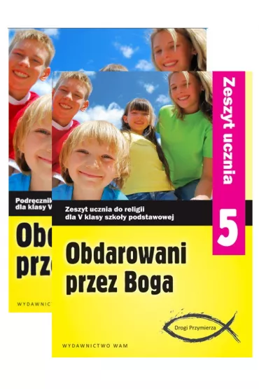Pakiet Obdarowani przez Boga. Drogi Przymierza. Podr�cznik i zeszyt ucznia do religii dla 5 klasy szko�y podstawowej - Zbigniew Marek