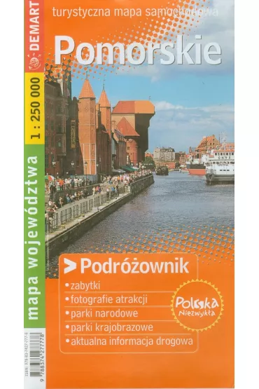 Podr�ownik. Mapa wojew�dztwa - Pomorskie 1:250 000