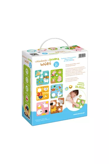 Puzzle CzuCzu Uk�adanki z dziurk�. Wie� Bright Junior Media