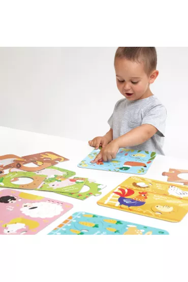 Puzzle CzuCzu Uk�adanki z dziurk�. Wie� Bright Junior Media