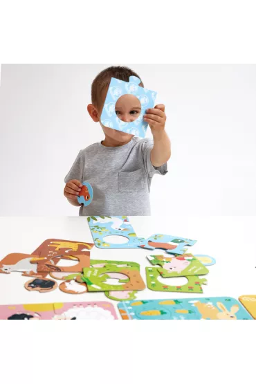 Puzzle CzuCzu Uk�adanki z dziurk�. Wie� Bright Junior Media