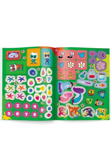 Disney MIX. 100 brokatowych naklejek