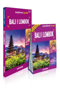 Bali i Lombok 2w1 przewodnik light + mapa