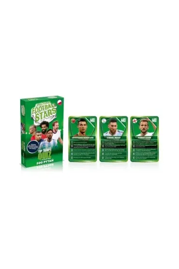 Top Trumps World Football Stars w pude�ku