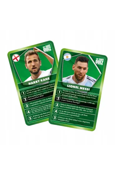 Top Trumps World Football Stars w pude�ku
