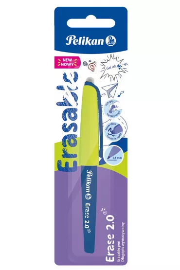 Pelikan D�ugopis wymazywalny Erase 2.0 niebieski