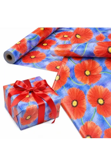 PaperHit Papier ozdobny Maki Letnie X-Strong 35cmx20m