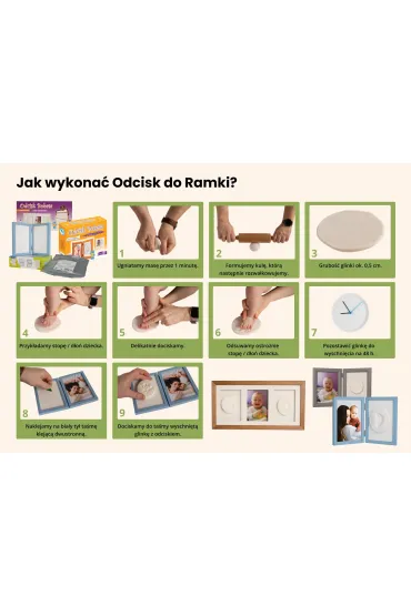 Tiny Memories - Potrojna ramka magic ink bia�a