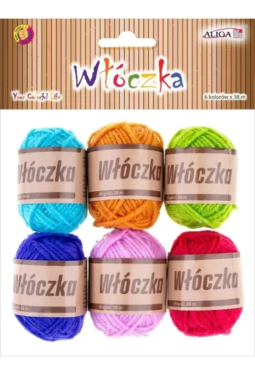 Aliga W��czka 38 m, 6 szt MIX