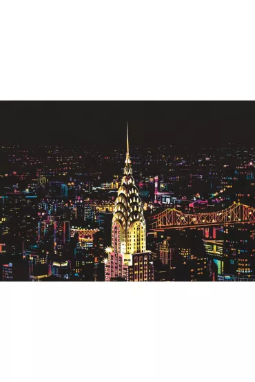 Twoje Hobby New York. Magiczna zdrapka - wydrapywanka 40.0 x 28.5 cm
