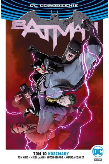 DC Odrodzenie Koszmary. Batman. Tom 10 - Conner Amanda, Mikel Janin, Tom King, Mitch  Gerads