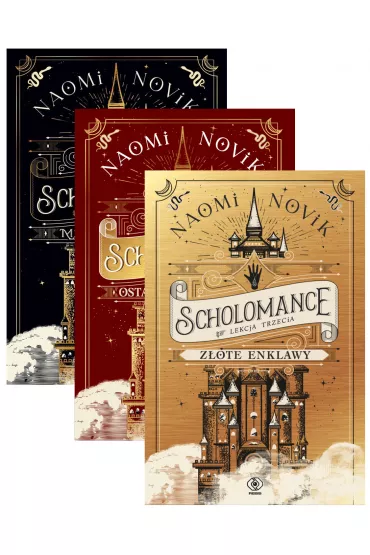 Pakiet Scholomance. Lekcje 1-3: Mroczna wiedza, Ostatni absolwent, Z�ote enklawy - Naomi Novik