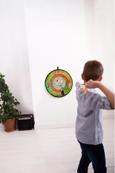 Gra Rzutki magnetyczne z dyskami D�ungla Scratch
