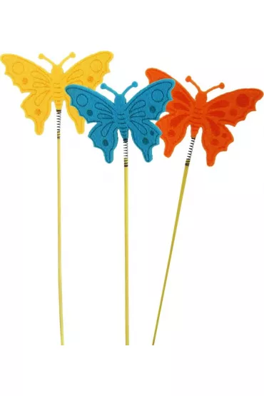 Arpex Ozdoba wielkanocna Motyl na piku YY3296