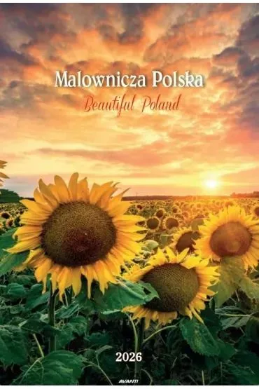 Kalendarze �cienne Kalendarz 2026 A3 Malownicza Polska A3-15