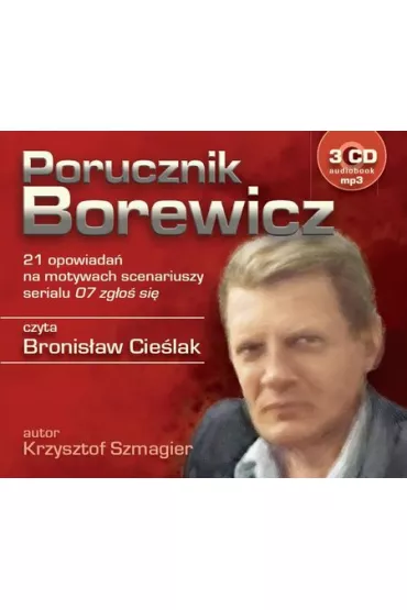 Audiobook Porucznik Borewicz CD - Krzysztof Szmagier