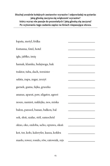 My�l�, rozwi�zuj� i... wiem! �wiczenia korekcyjno-kompensacyjne dla uczni�w klas 4&ndash;6