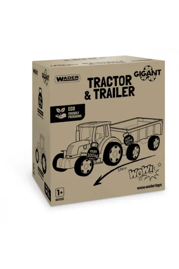 Gigant Traktor z przyczepk� Wader