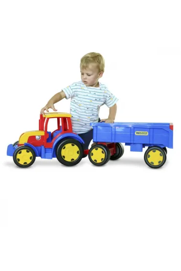 Gigant Traktor z przyczepk� Wader