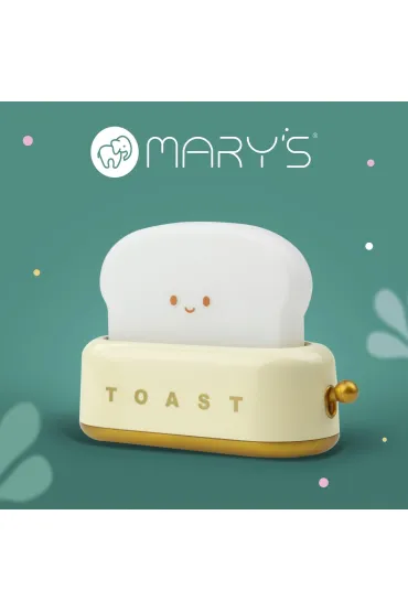 Marys Lampka nocna LED toster ��ty