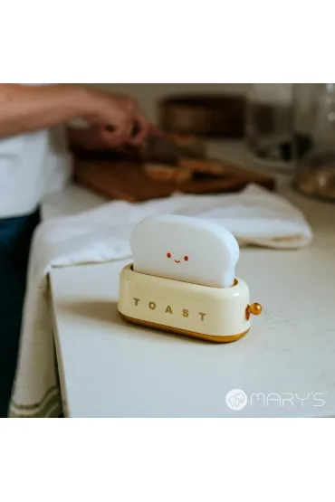 Marys Lampka nocna LED toster ��ty