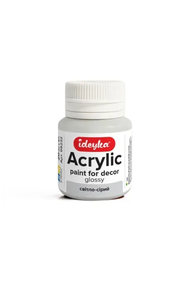 Ideyka Farba akrylowa jasnoszara 20ml 20 ml