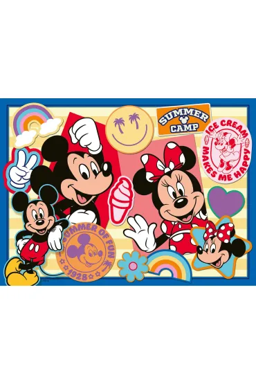 Puzzle dla dzieci 200 el. XXL Mickey and Minnie Ravensburger