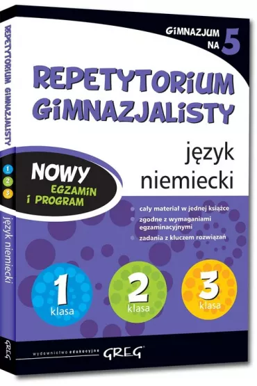 Repetytorium gimnazjalisty. J�zyk niemiecki. 2019 - Katarzyna Fulara-Potoczny