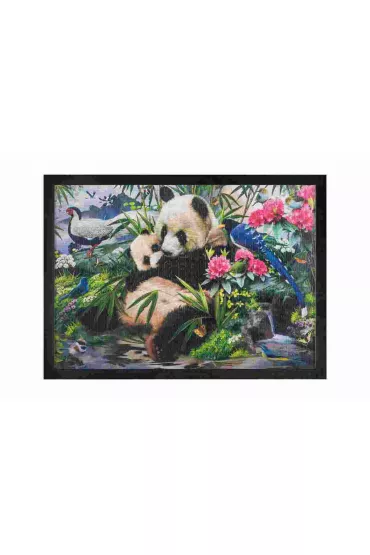Rama B1 drewniana czarna 100x70 cm
