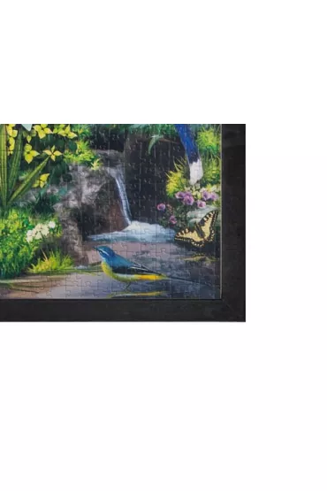 Rama B1 drewniana czarna 100x70 cm