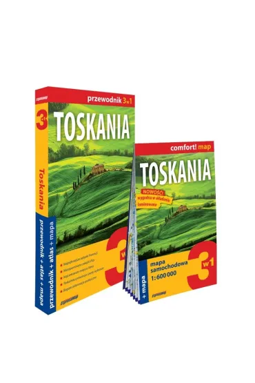 Toskania zestaw przewodnikowy 3w1 2024 - Kamila Kowalska
