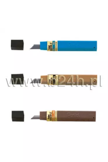 Pentel Wk�ady do o��wk�w (grafity) F 0.5 mm