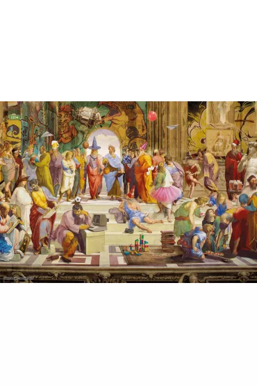 Puzzle 1000 PQ Szkoa Ateska 2024 Markus Binz 112724 Schmidt Spiele-Puzzle - Markus  Binz
