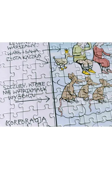 Puzzle 1000 el. Warszawa MDR - Andrzej Mleczko