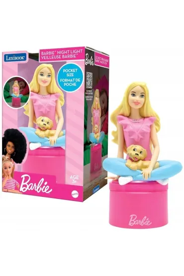 Lampka nocna Barbie Lexibook NLJ01BB