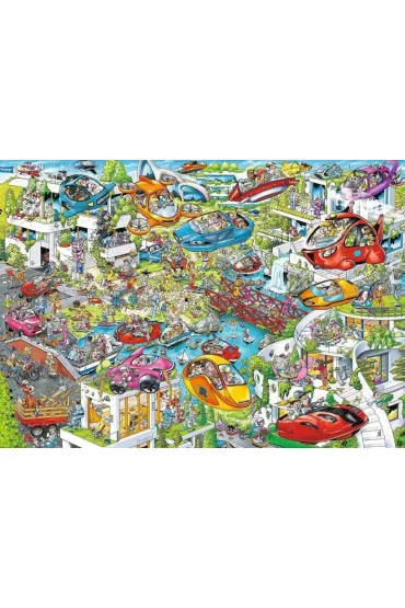 Puzzle 2D: Ray`s Comic 1000el Ravensburger
