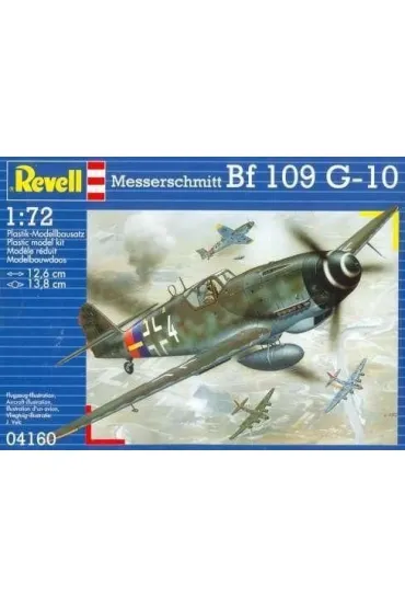 Samolot. Messerschmitt BF 109 G-10 Revell