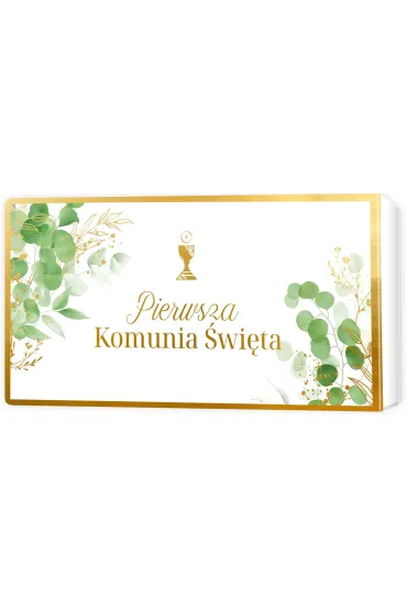 Pude�ko prezentowe mini Komunia �w. papier (16x8x2,5cm) mix