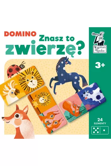 Kapitan Nauka. Domino. Znasz to zwierz? Edgard - Joanna  Gwis