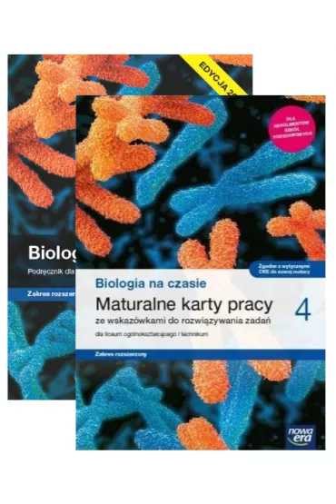 Pakiet Biologia na czasie 4. Podrcznik i Maturalne karty pracy dla liceum oglnoksztaccego i technikum. Zakres rozszerzony. Edycja 2024 - Franciszek Dubert, Marek Jurgowiak, Wadysaw Zamachowski, Anna Tyc, Bartomiej Grdzki, Agnieszka Krotke