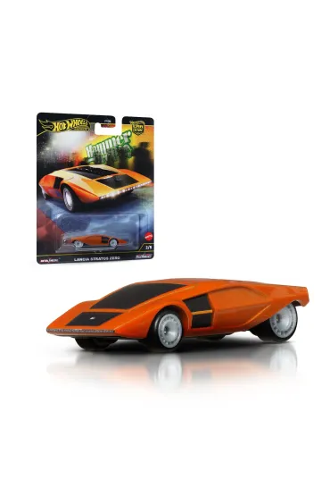 Hot Wheels. Kultowe auto Lancia Stratos Zero HRV77 Mattel