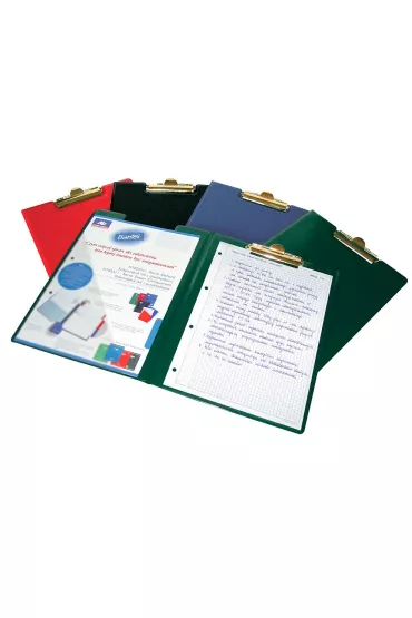 Podkadka bantex a4 pvc z klipem i okadk czerwony