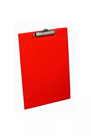 Podkadka bantex a4 pvc z klipem i okadk czerwony