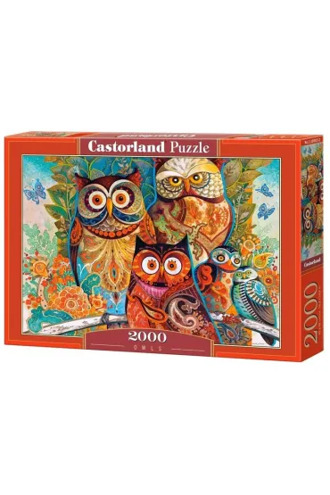 Puzzle 2000 el. Sowy Castorland
